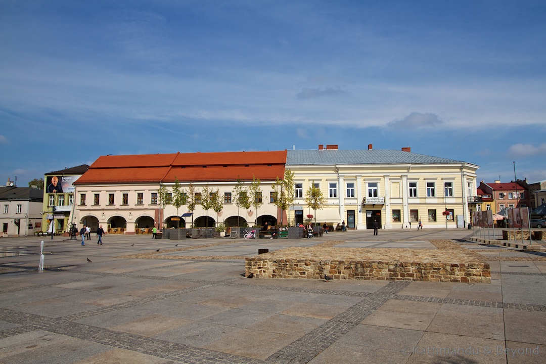 Old Town Square Kielce Poland