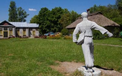 The Mid-Dnipro Museum of Folk Architecture & Life near Kyiv, Ukraine