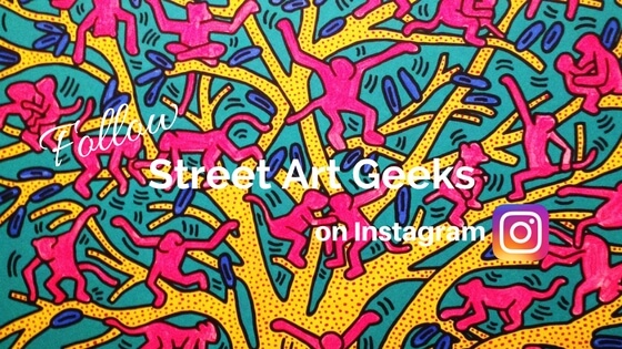 Follow Street Art Geeks on Instagram copy