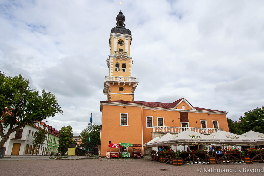 Town Hall (Ratusha) Polish Market Square Kamyanets-Podilsky Ukraine-2-2 (1)