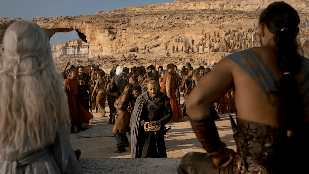 Daenerys and Drogo's wedding | Game of Thrones | Azure Window, Gozo