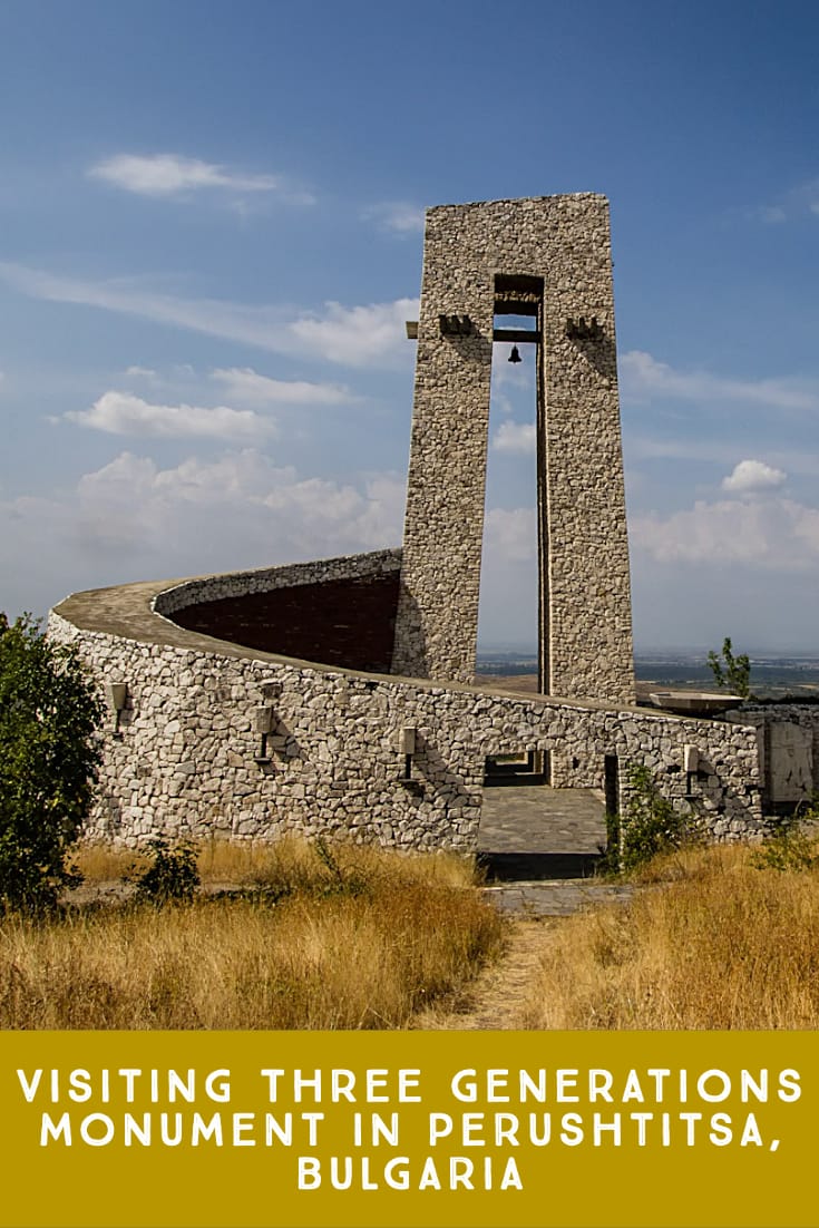 The Three Generations Monument in Perushtitsa, Bulgaria #travel #europe #traveltips #balkans #socialist