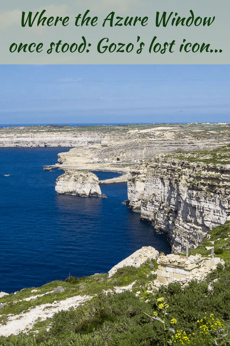 Where the Azure Window once stood | Gozo's lost icon | Malta