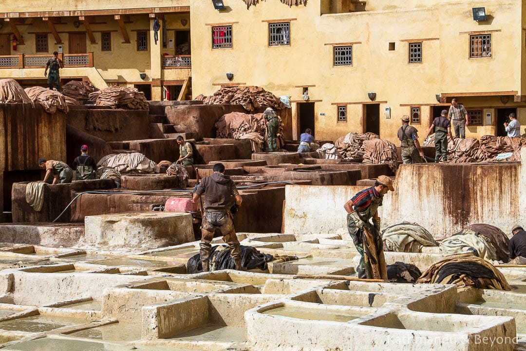 Visiting the Leather Tanneries of Fez in Morocco