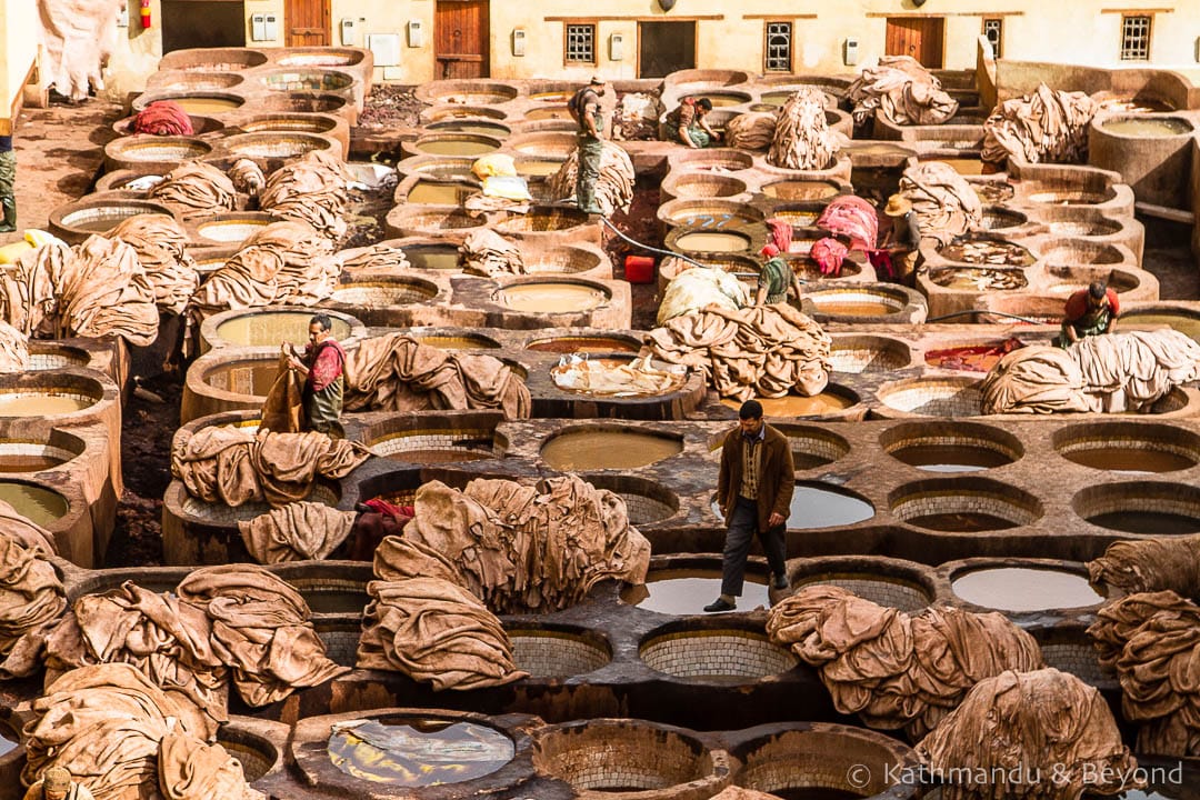 Visiting the Leather Tanneries of Fez in Morocco