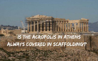 Is the Acropolis always covered in scaffolding? | Athens, Greece