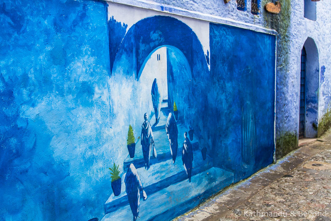Street Art Medina Chefchaouen Morocco