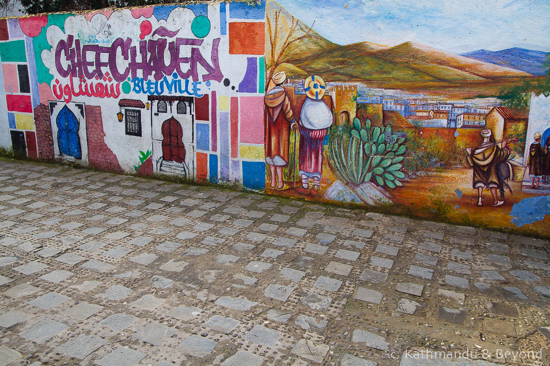 Street Art Medina Chefchaouen Morocco