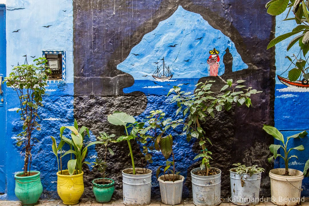 Street Art Tangier Medina Morocco