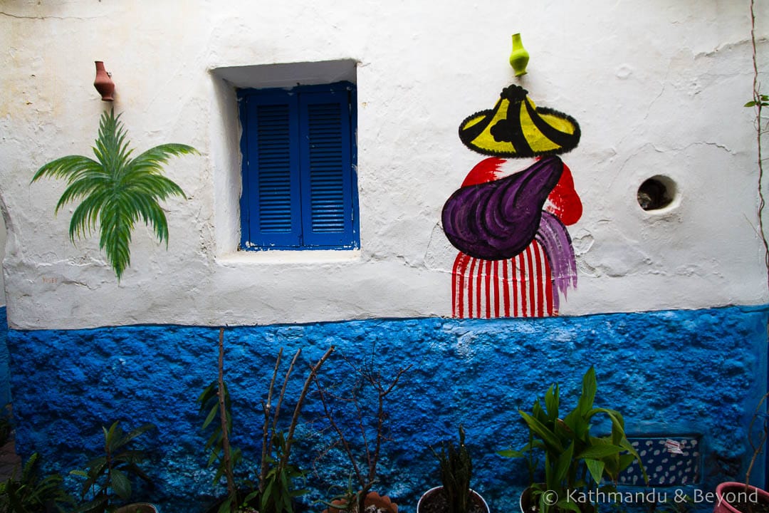 Street Art Tangier Medina Morocco