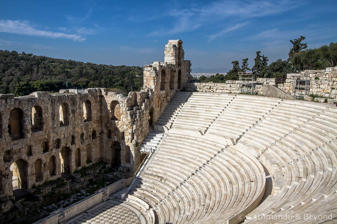 Odeon of Herodes Atticus Acropolis Athens Greece-2