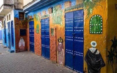 Street Art in Tangier, Morocco