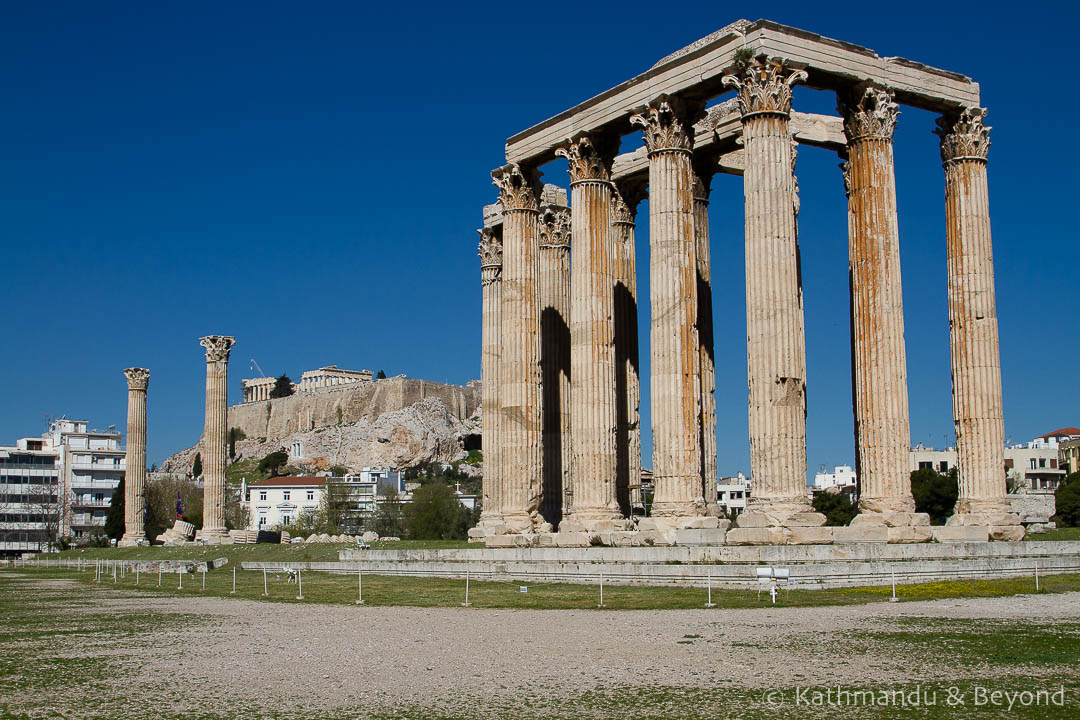 Temple of Olympian Zeus Athens Greece-4