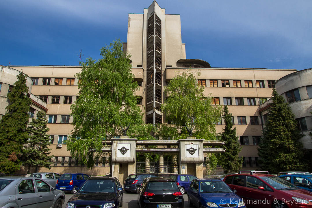 Air Force Command Building Zemun Belgrade Serbia-10