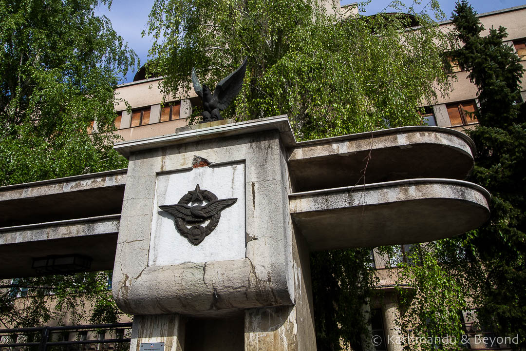 Air Force Command Building Zemun Belgrade Serbia-11