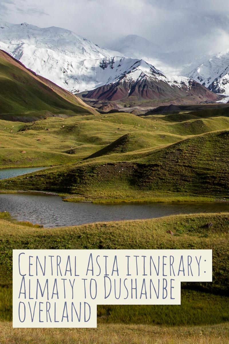 Central Asia Almaty to Dushanbe overland 