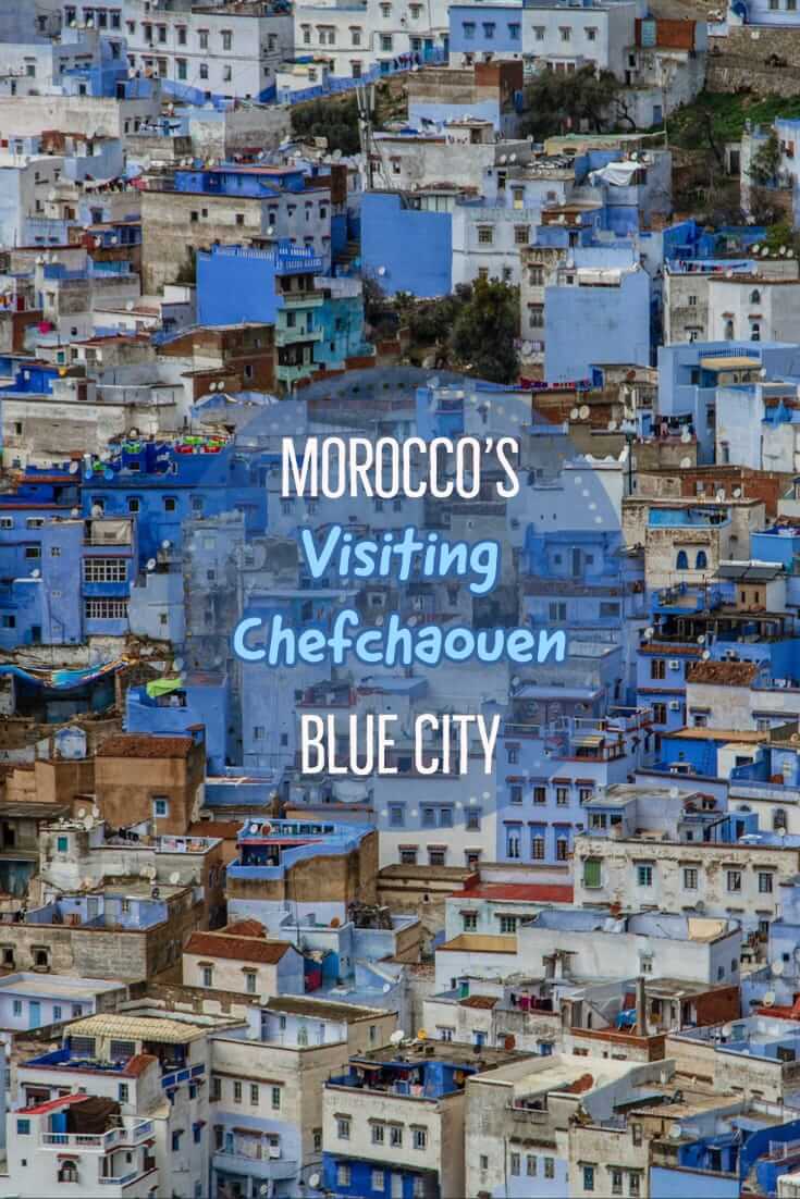 Fifty Shades of Blue in Chefchaouen. A guide to Morocco's 'Blue City' #travel #northAfrica #photos #colour