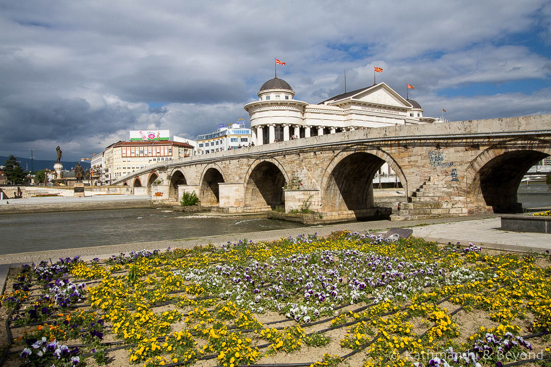 The Stone Bridge Skopje Macedonia-1