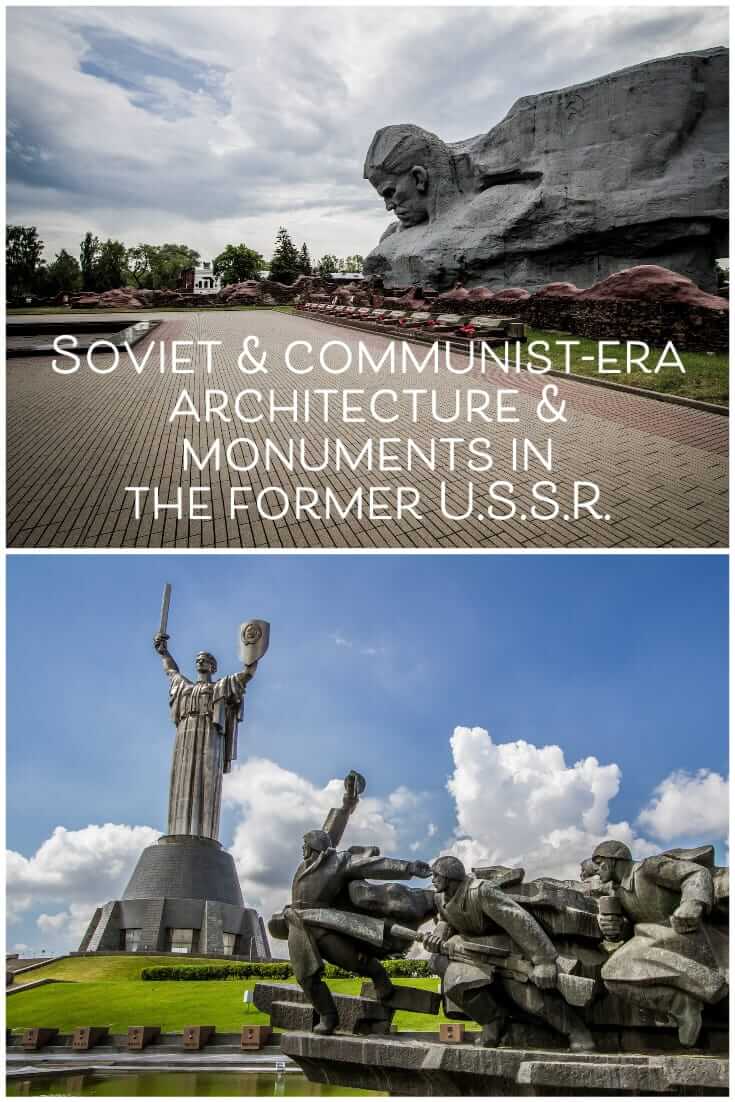 Back in the U.S.S.R. - monuments and architecture of the Soviet and communist-era #formerUSSR #travel #europe #easterneurope #belarus #ukraine