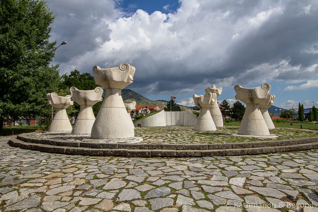 Burial Mound of the Unbeaten (Prilep Partisan Necropolis) in Prilep, North Macedonia | Spomenik | Socialist memorial | former Yugoslavia