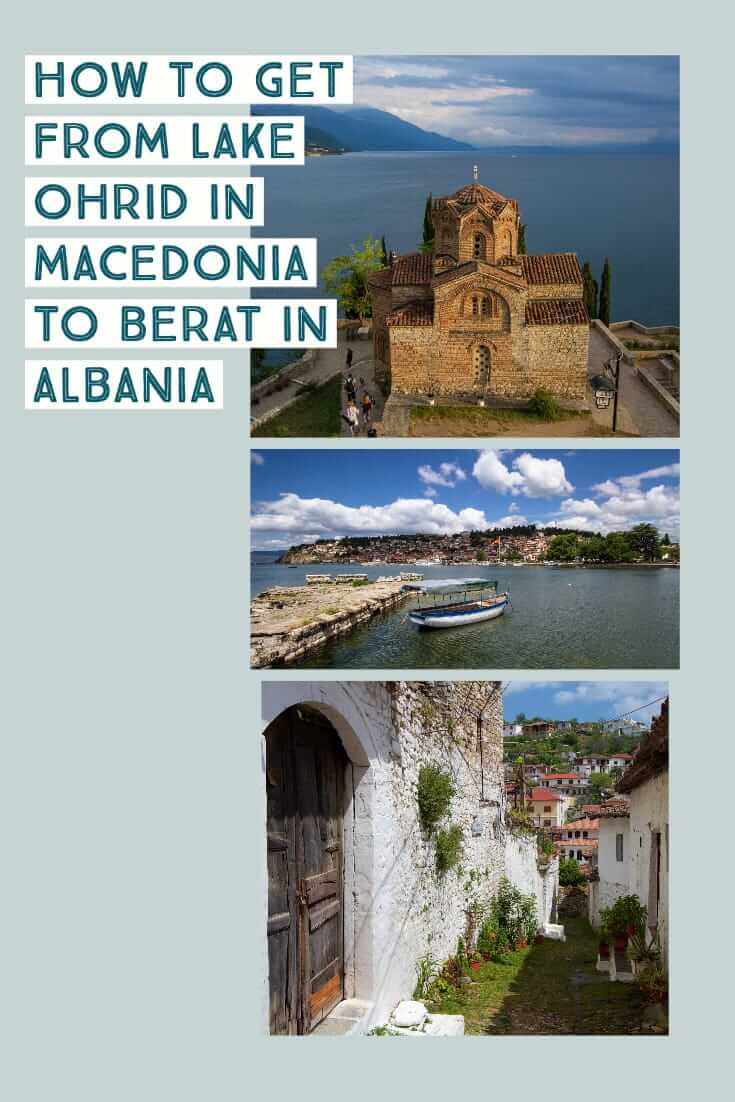 How to get from Macedonia’s Lake Ohrid to Berat in Albania #travel #planning #europe #traveltips #balkans #traveltips
