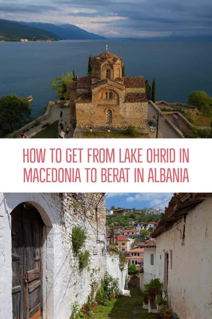 How to get from Macedonia’s Lake Ohrid to Berat in Albania #travel #planning #europe #traveltips #balkans