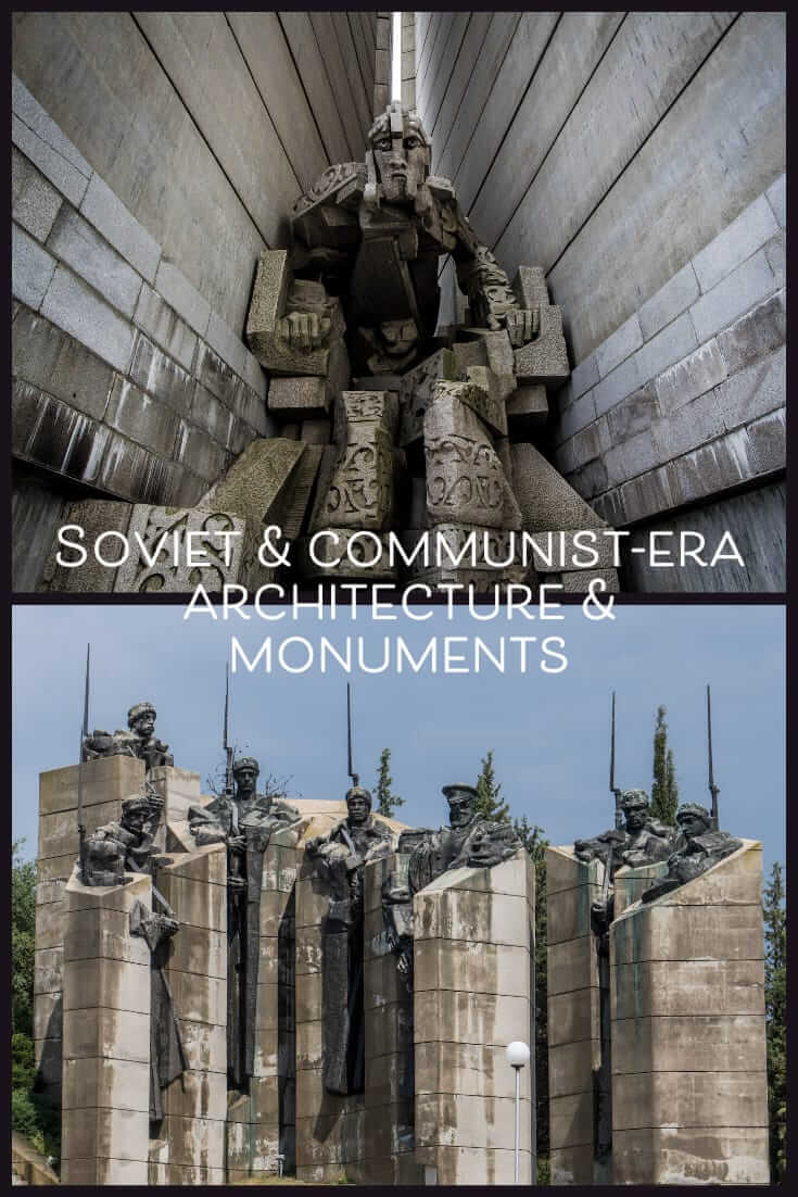 Monuments and architecture of the Soviet and communist-era #formerUSSR #travel #europe #easterneurope #bulgaria