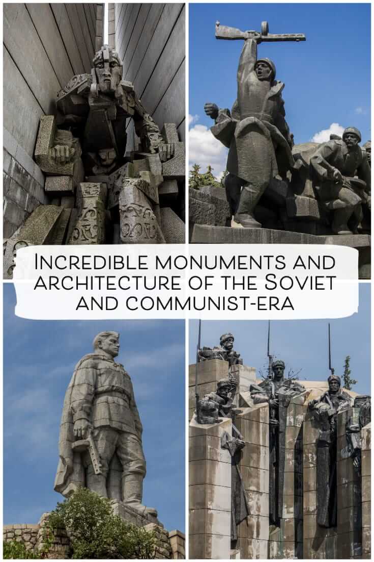 Monuments and architecture of the Soviet and communist-era #formerUSSR #travel #europe #easterneurope