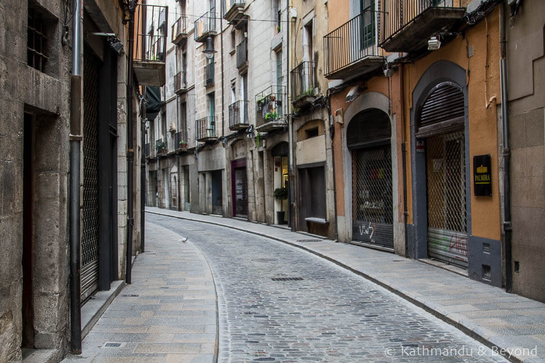 Barri Vell (old quarter) Girona Spain-2-2