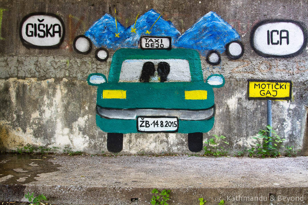 Street Art in Podgorica, Montenegro