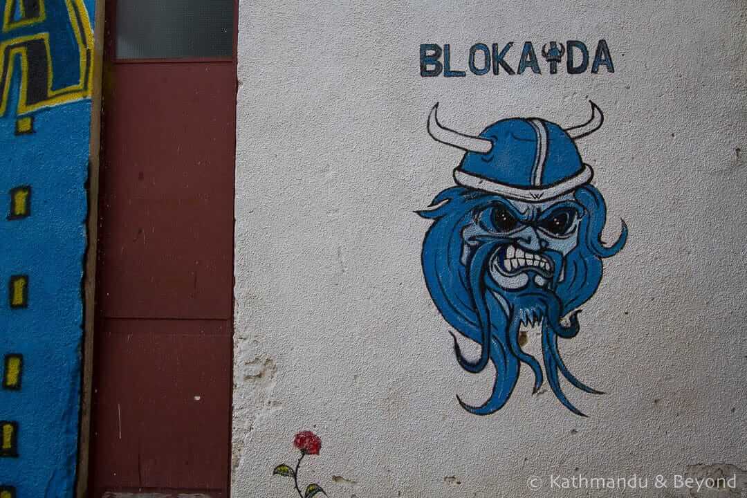 Street Art in Podgorica, Montenegro