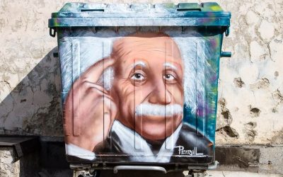 Travel Shot | Einstein Street Art in Sofia | Bulgaria