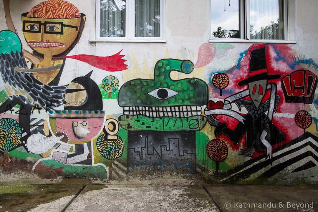 Street Art in Podgorica, Montenegro