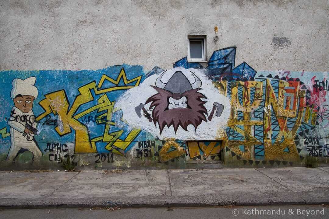 Street Art in Podgorica, Montenegro