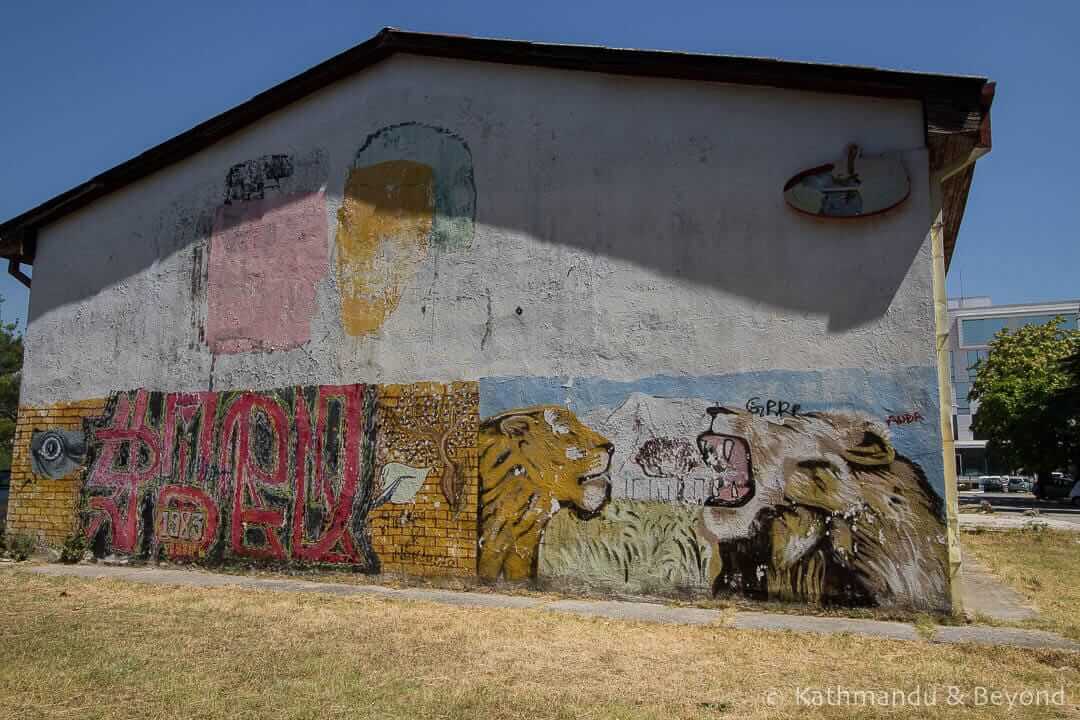 Street Art in Podgorica, Montenegro