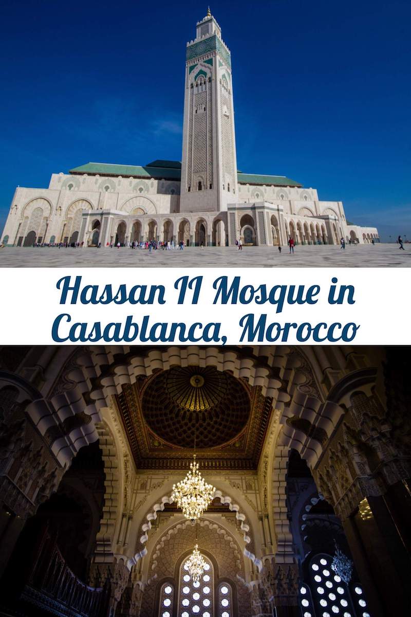 Visiting Hassan II Mosque in Casablanca, Morocco