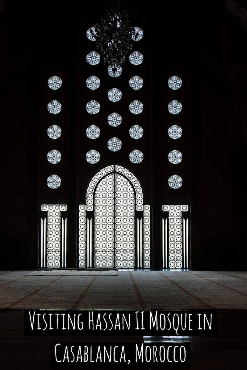 Visiting Hassan II Mosque in Casablanca, Morocco