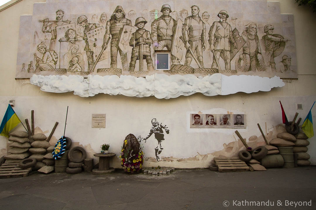 2014 Revolution Monument Rivne Ukraine-2