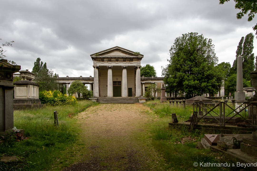 Anglican Chapel Kensal Green Cemetery Kensal Green London England-1-2