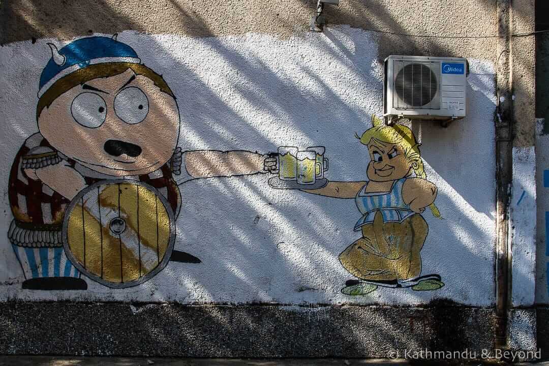 Street Art in Podgorica, Montenegro 