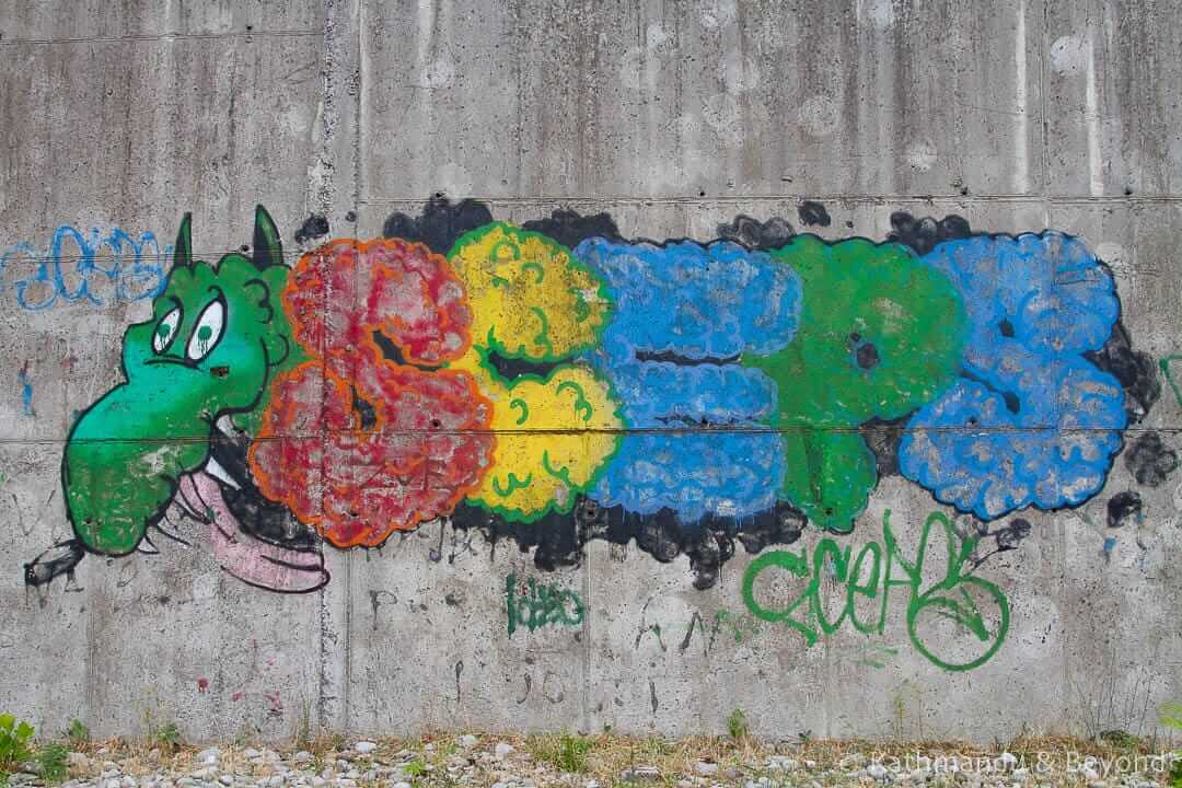 Street Art in Podgorica, Montenegro
