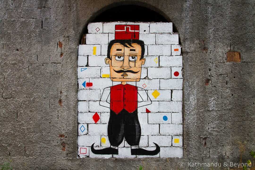 Street Art in Podgorica, Montenegro 
