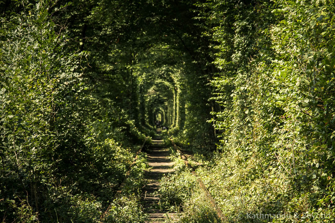 Visiting the Tunnel of Love Ukraine