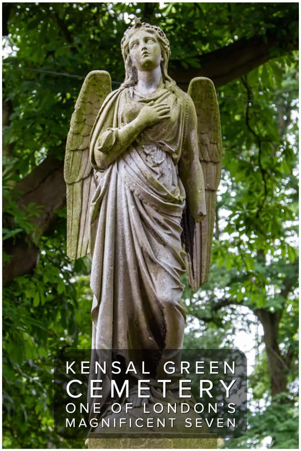 Visiting Kensal Green Cemetery in London, one of the Magnificent Cemeteries #England #UK #graveyard #tombstone