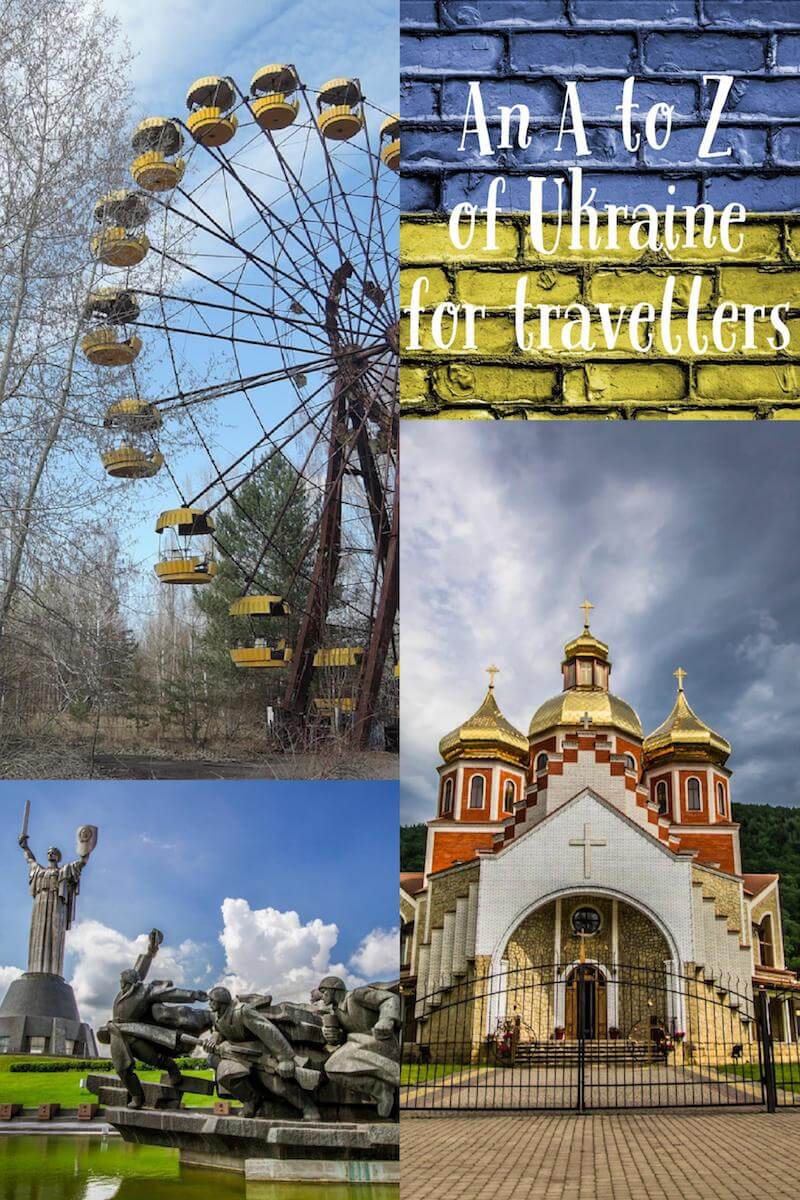 An A to Z of things to do in Ukraine, one of Europe's most under-rated countries #travel #europe #offthepath #thingstodo #traveltips