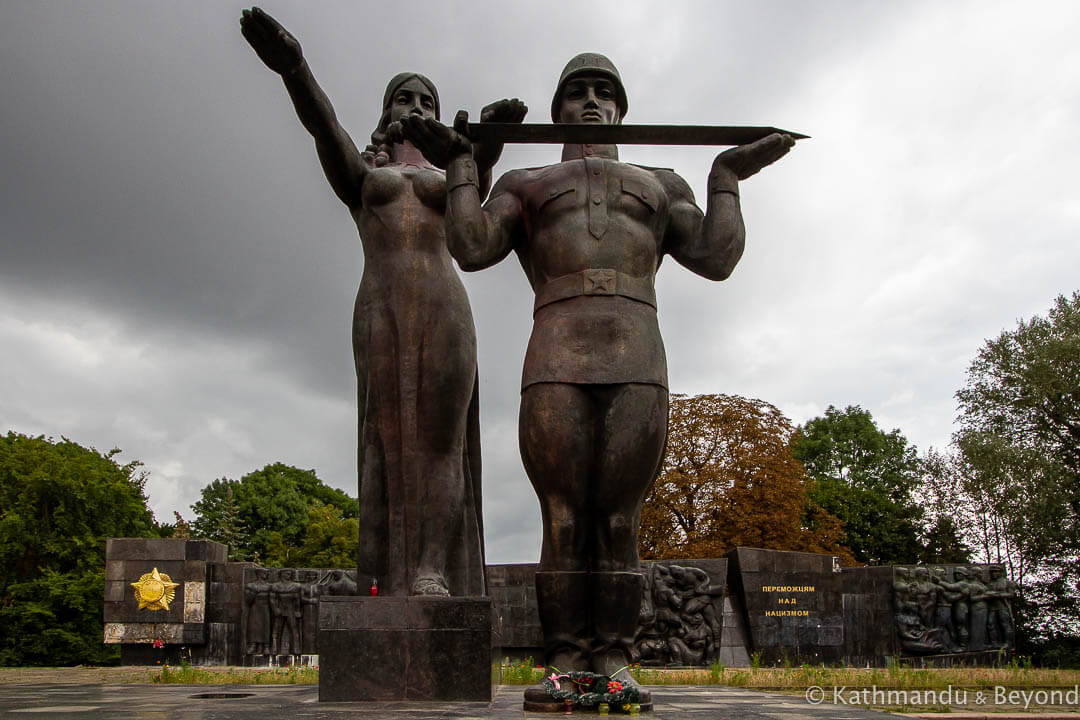 Monument to the War Glory of the Soviet Army Lviv Ukraine-10-2-1