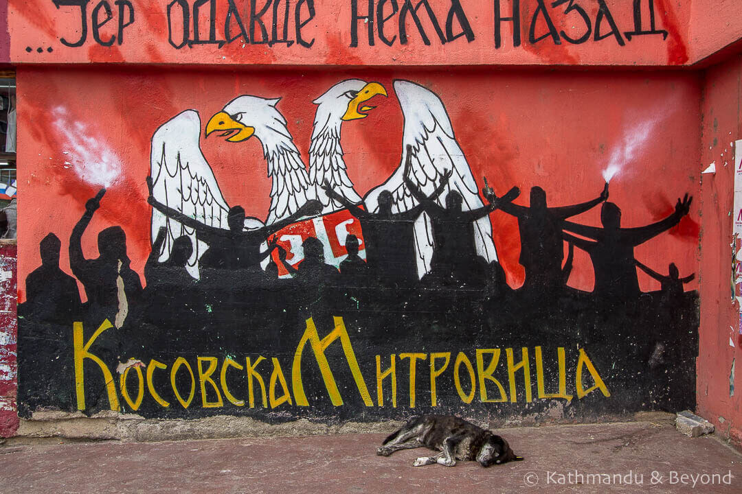 Street Art in Mitrovica Kosovo