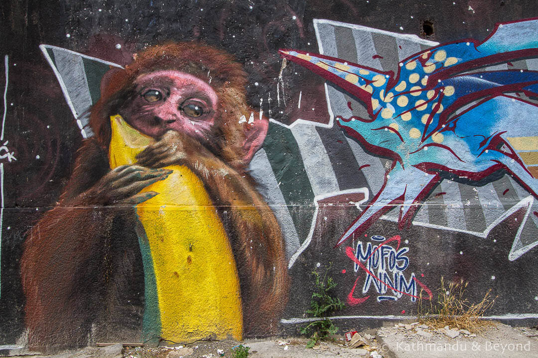 Street Art in Mitrovica Kosovo