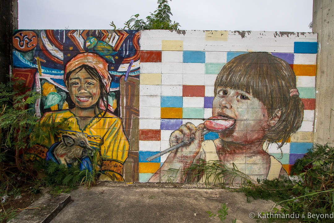 Street Art in Hua Hin Thailand