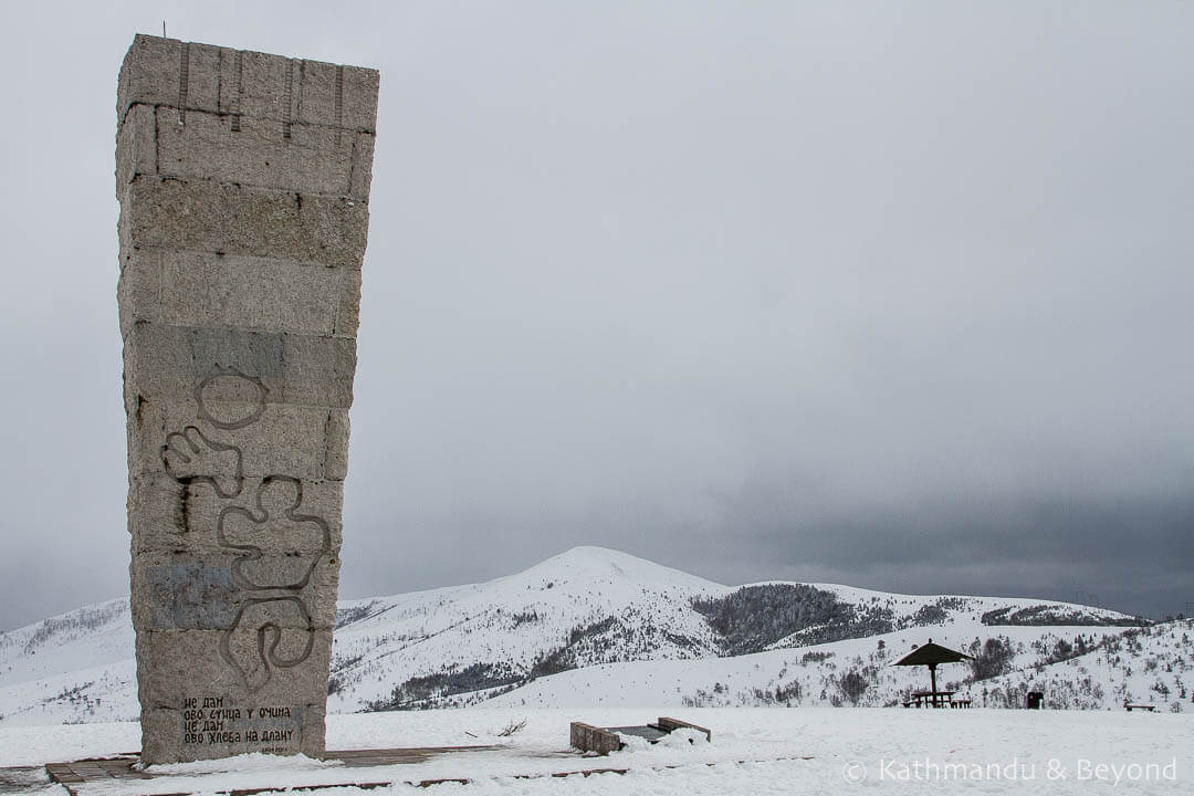 Monument to the Executed Partisans of Zlatibor (Monument on Sumatno Hill) Zlatibor Serbia-5.jpg